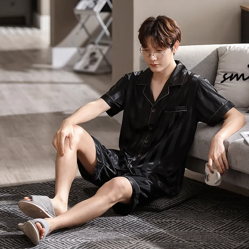 MIIOW Cool One Summer Series Pajama Set Men's Shopping Bag Black-5