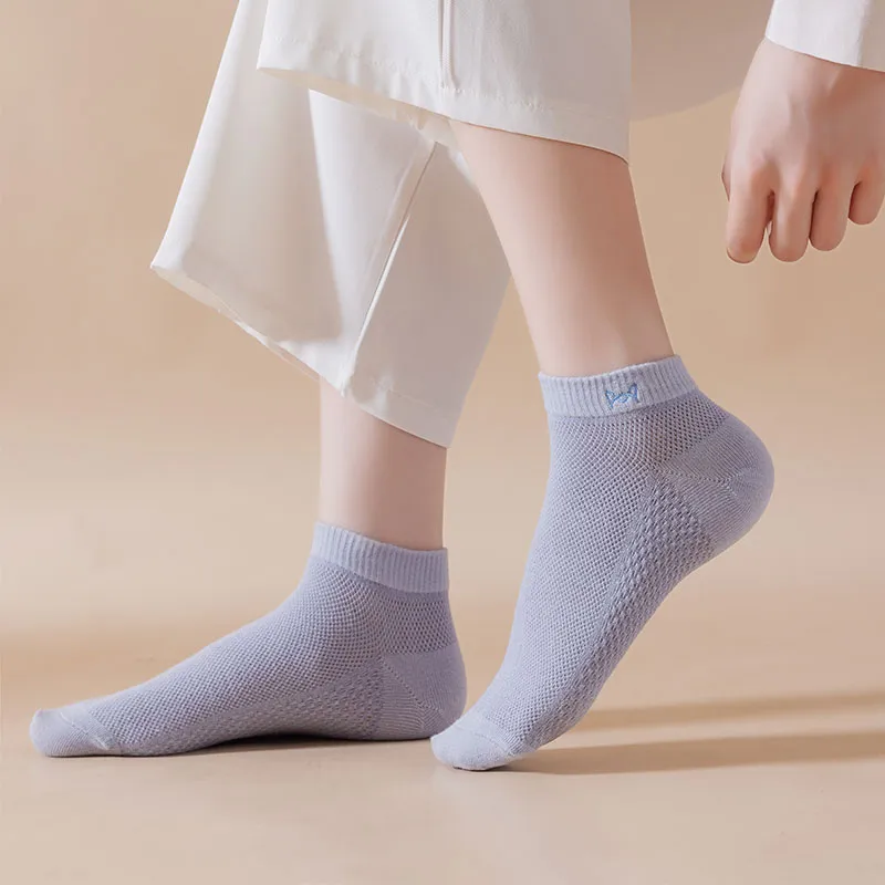 MIIOW Cool One Summer Series Ankle Socks Women's 5 Pack-5
