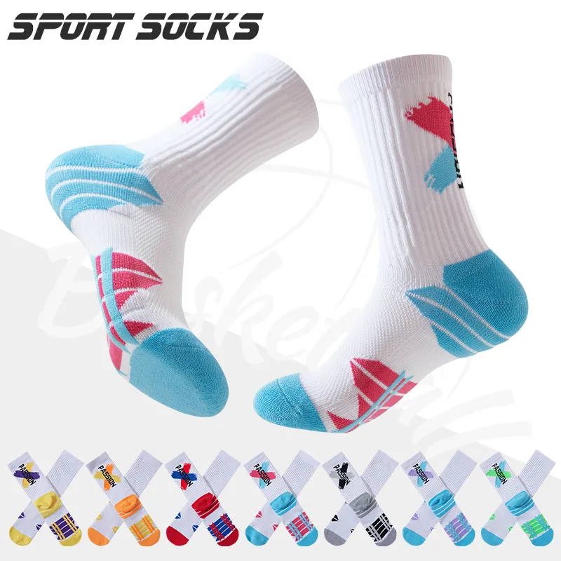 MIIOW Trend Party Series Basketball Socks Unisex 3 Pack-3