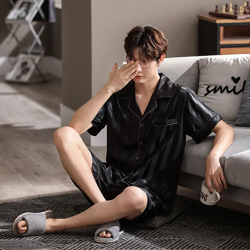 MIIOW Cool One Summer Series Pajama Set Men's Shopping Bag Black-1