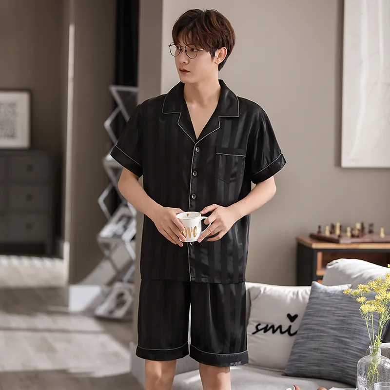 MIIOW Cool One Summer Series Pajama Set Men's Shopping Bag Black-2