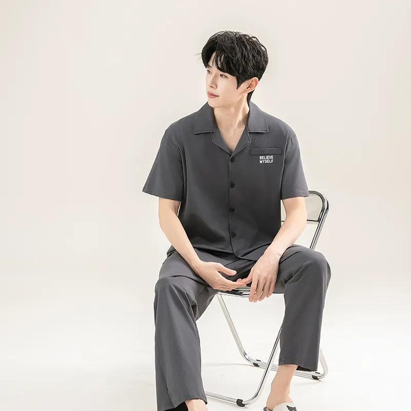 MIIOW Pajama Set Men's Image Color-4
