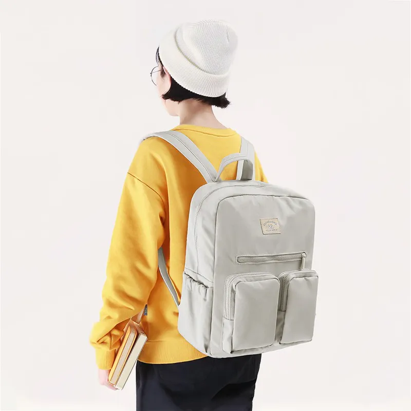 Cloud Factory Polyester Backpack Medium Size Unisex-1