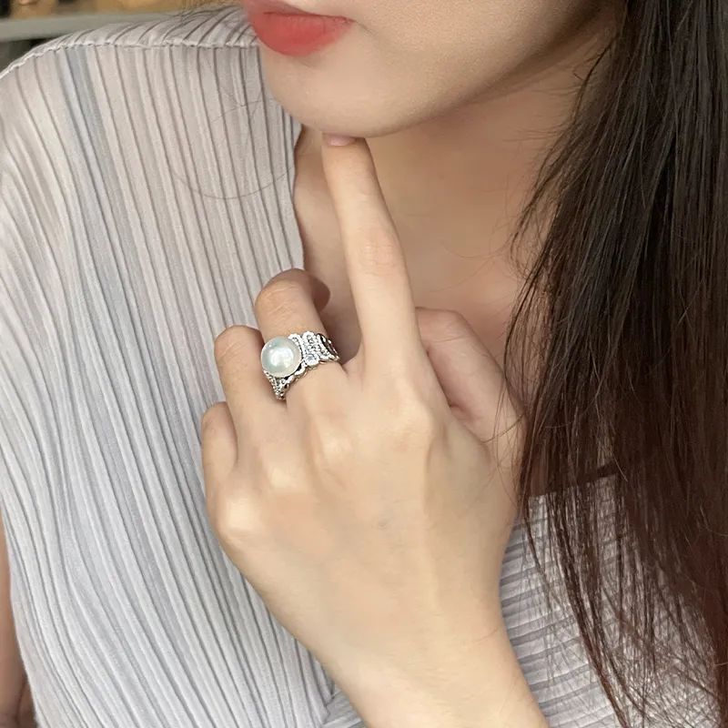 SEATINE Freshwater Pearl Rings Women's-4