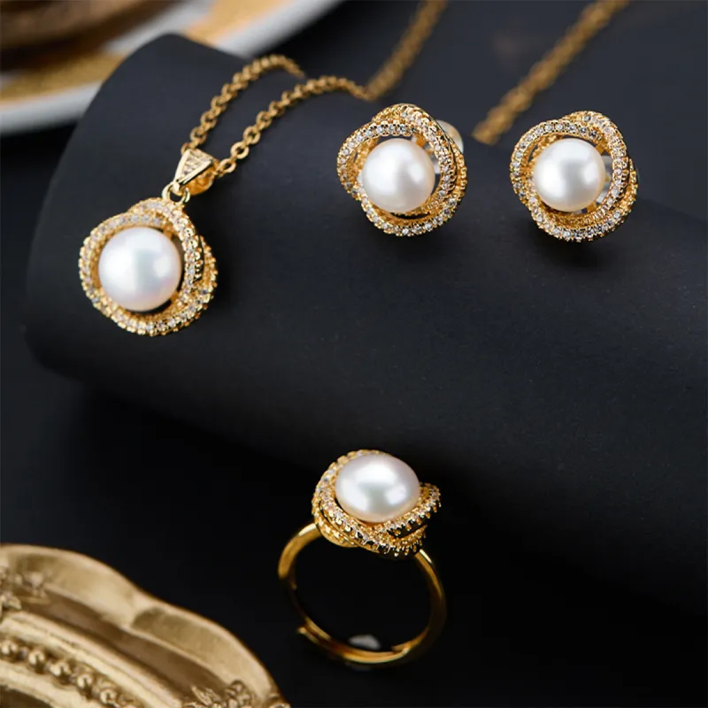 SEATINE Freshwater Pearl Necklaces Women's-2