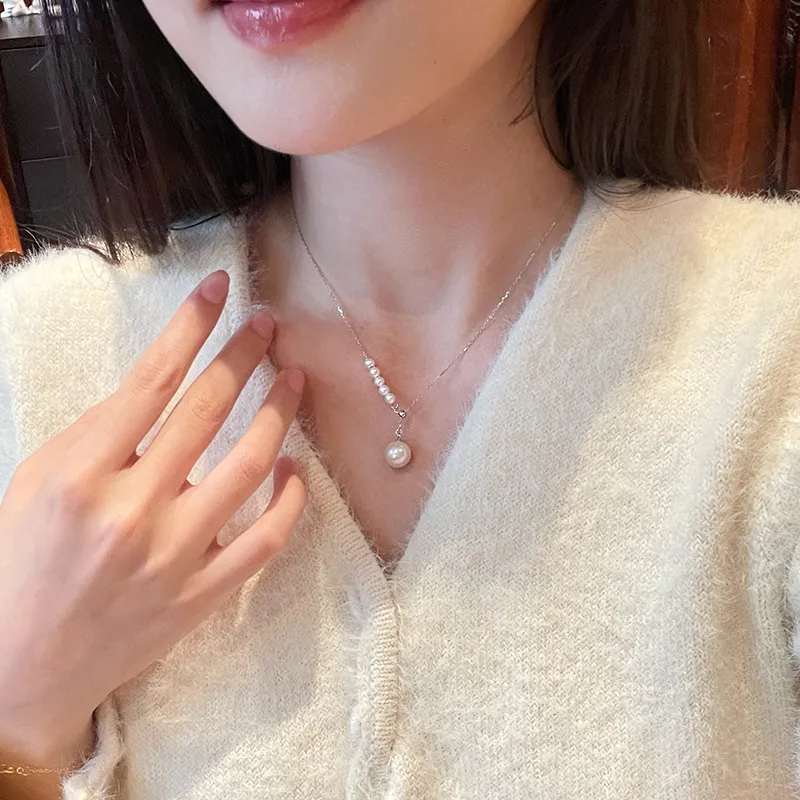 SEATINE Freshwater Pearl Necklaces Women's-3