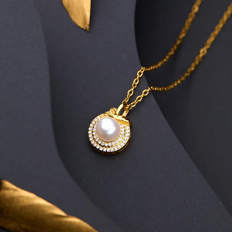 SEATINE Freshwater Pearl Necklaces Women's-4