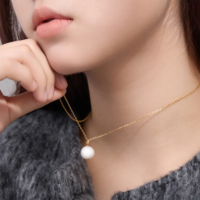 SEATINE Freshwater Pearl Necklaces Women's-3