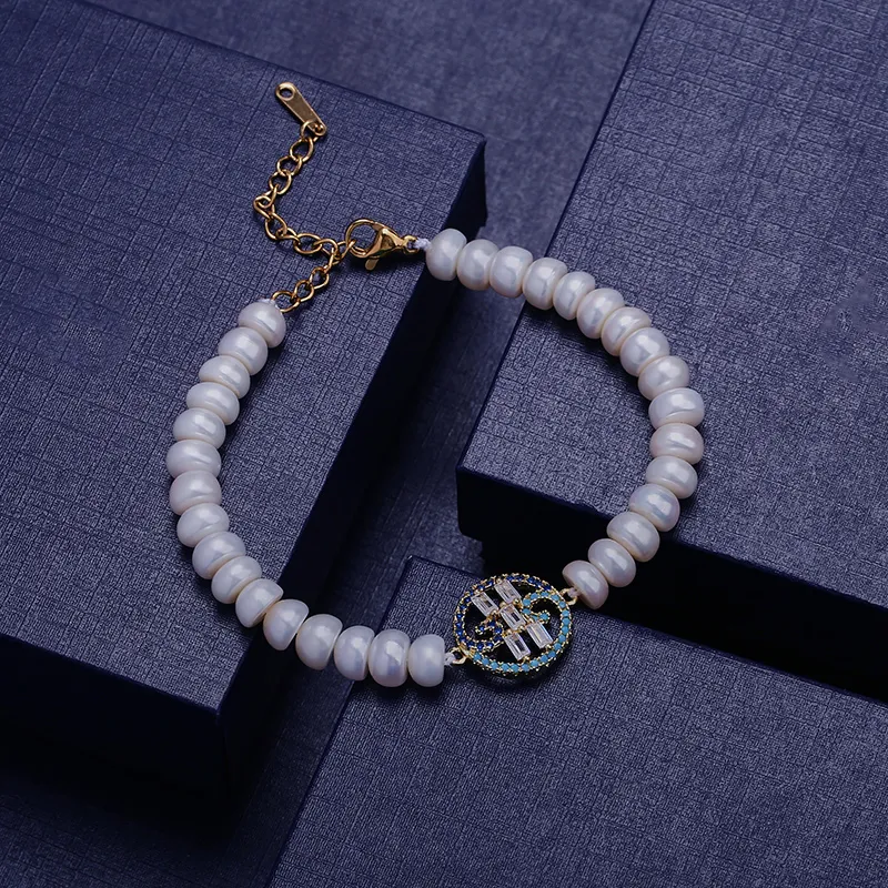 SEATINE Freshwater Pearl Necklaces Women's-5