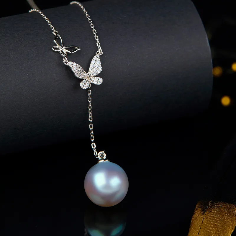 SEATINE Saltwater Pearl Necklaces Women's-5