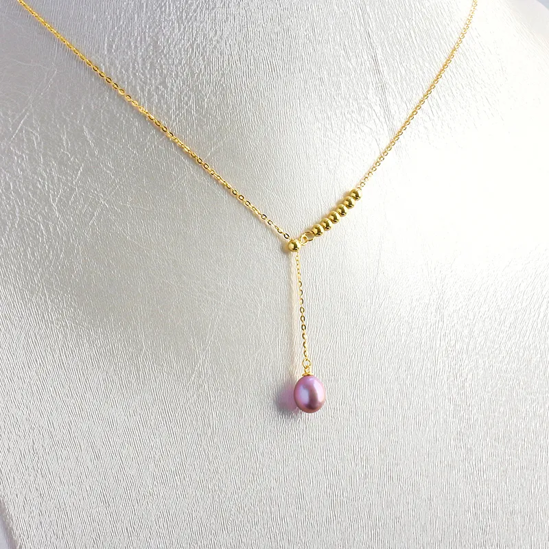 SEATINE Freshwater Pearl Necklaces Women's-2