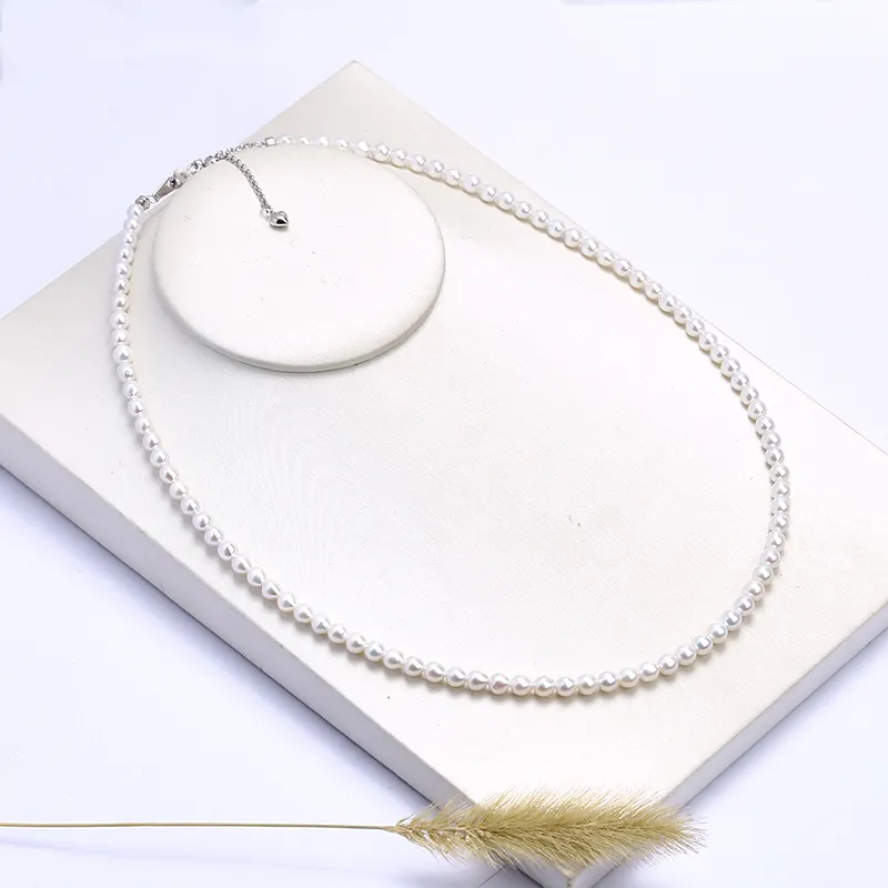 SEATINE Freshwater Pearl Necklaces Women's-4