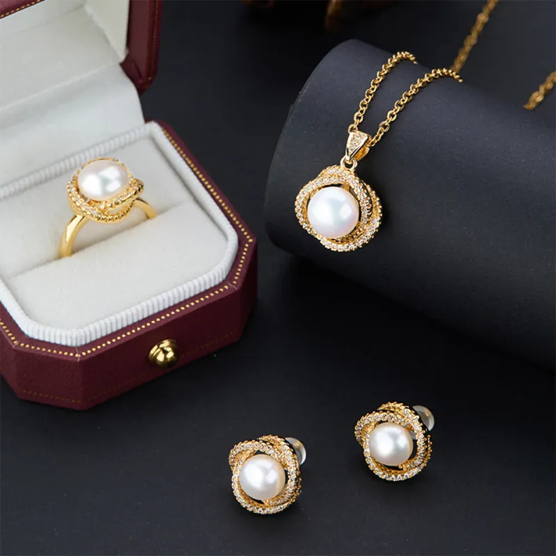SEATINE Freshwater Pearl Necklaces Women's-3