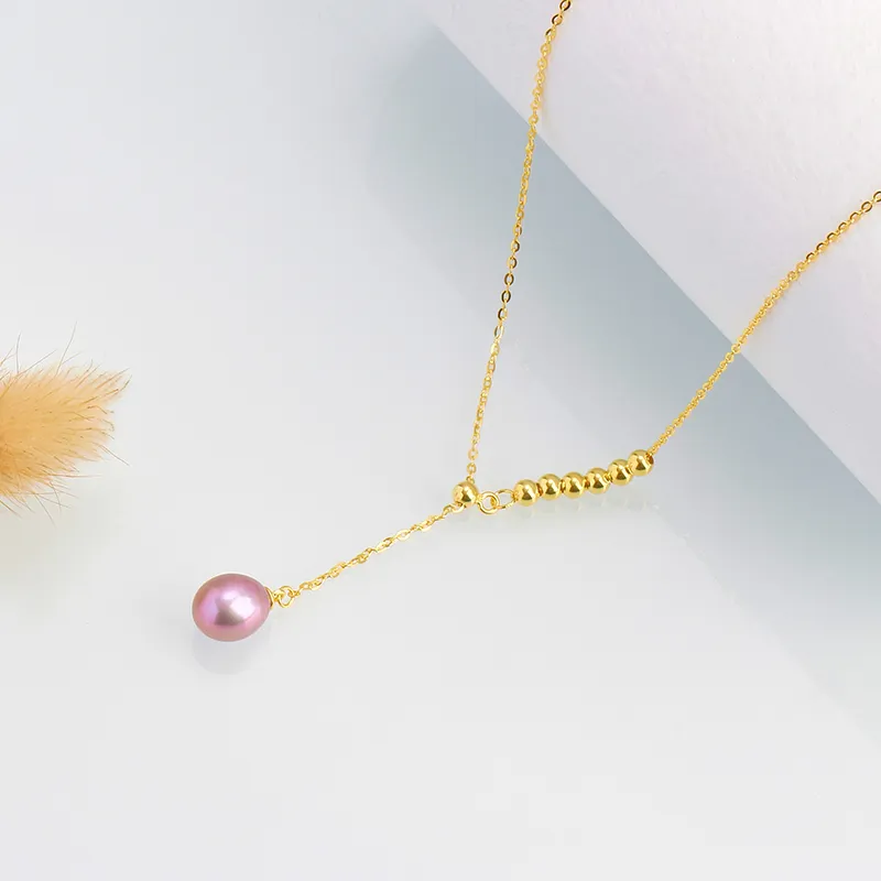 SEATINE Freshwater Pearl Necklaces Women's-3