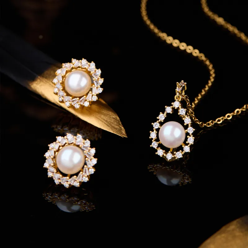 SEATINE Freshwater Pearl Necklaces Women's-4