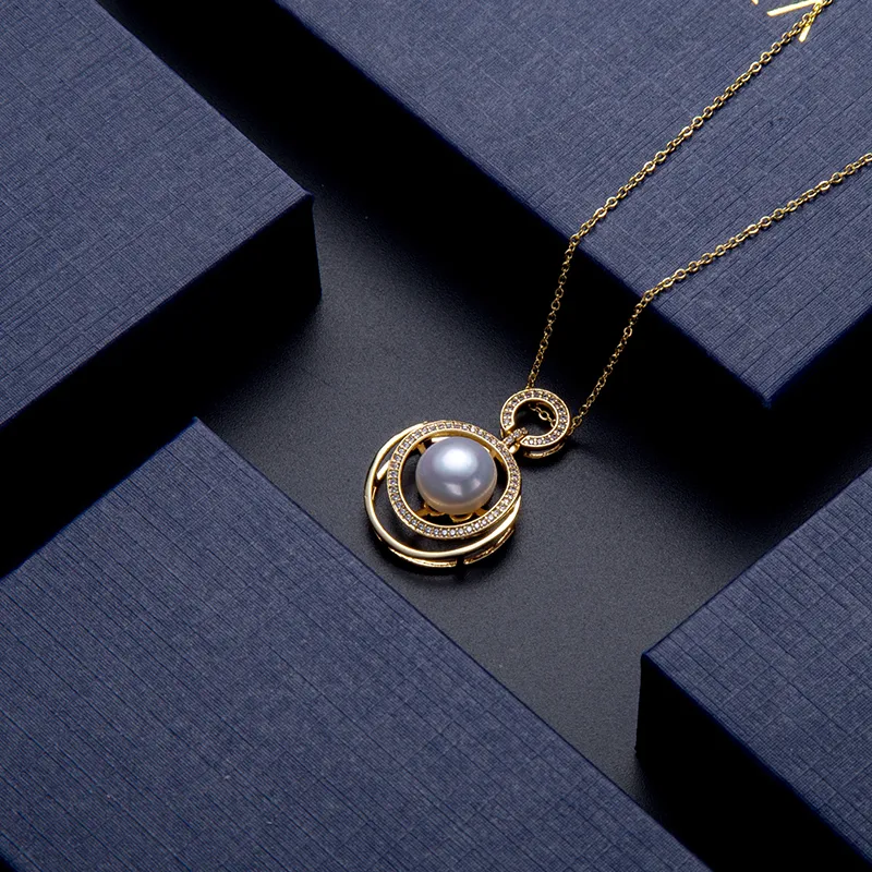 SEATINE Freshwater Pearl Necklaces Women's-2