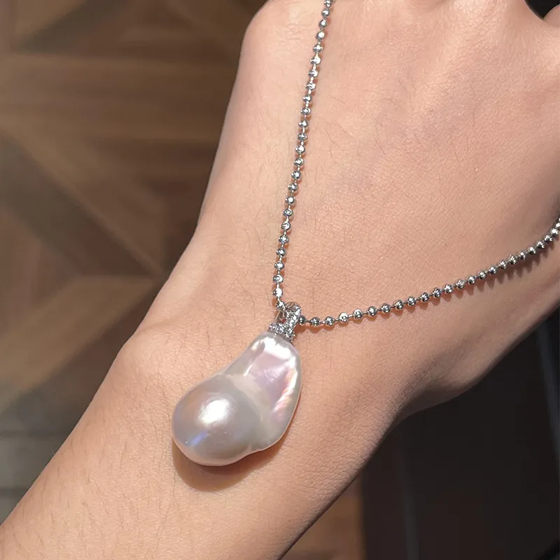 SEATINE Freshwater Pearl Necklaces Women's-4