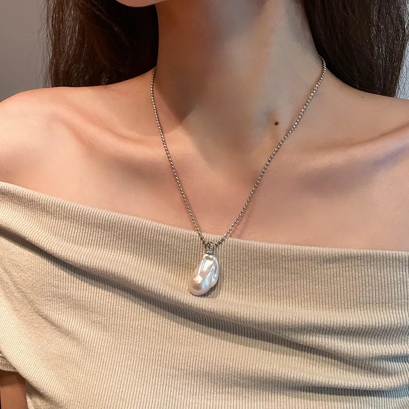 SEATINE Freshwater Pearl Necklaces Women's-5
