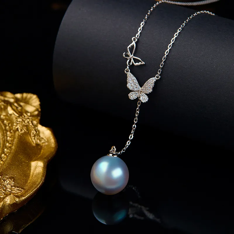 SEATINE Saltwater Pearl Necklaces Women's-4