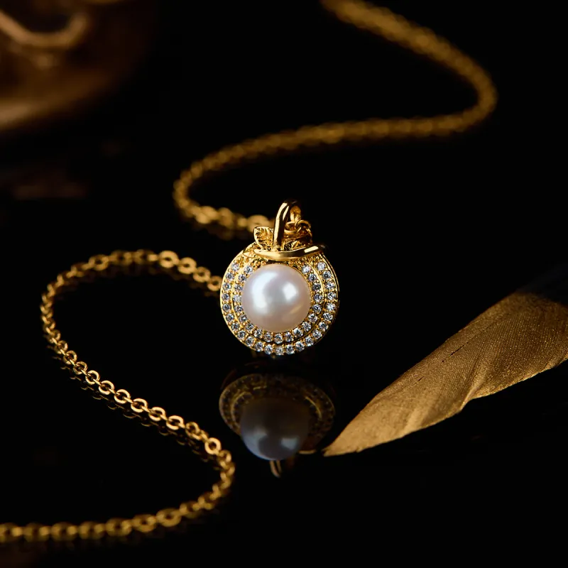 SEATINE Freshwater Pearl Necklaces Women's-3