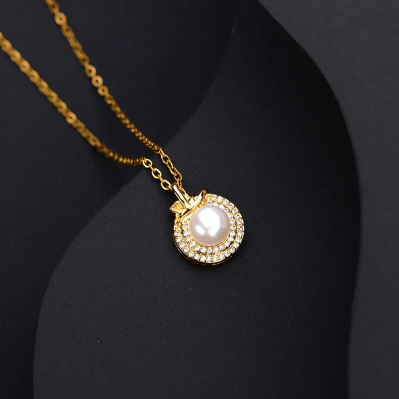 SEATINE Freshwater Pearl Necklaces Women's-2