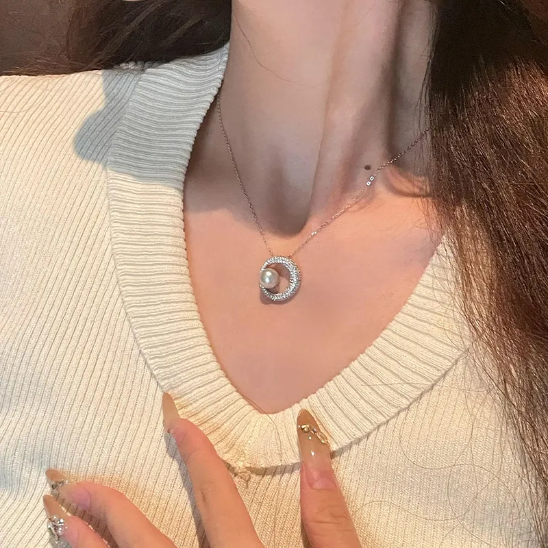SEATINE Freshwater Pearl Necklaces Women's-5