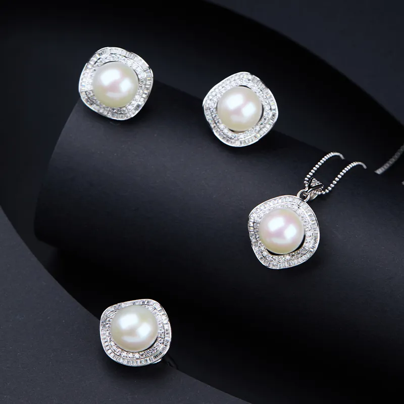 SEATINE Freshwater Pearl Necklaces Women's-3
