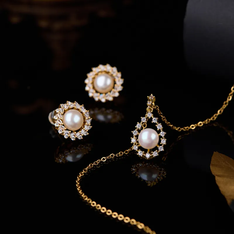SEATINE Freshwater Pearl Necklaces Women's-5