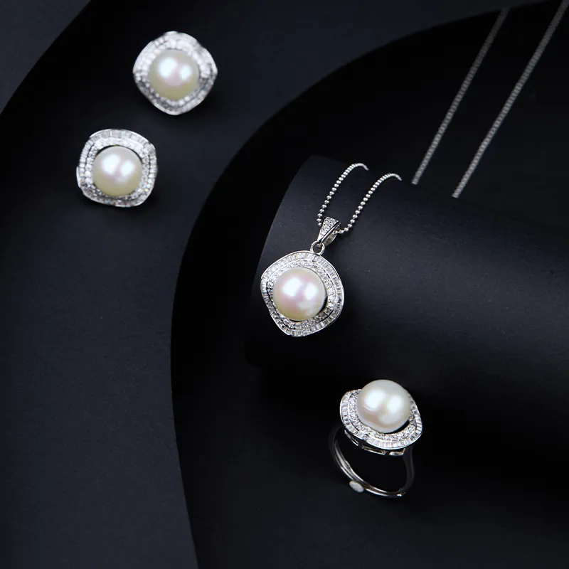 SEATINE Freshwater Pearl Necklaces Women's-4