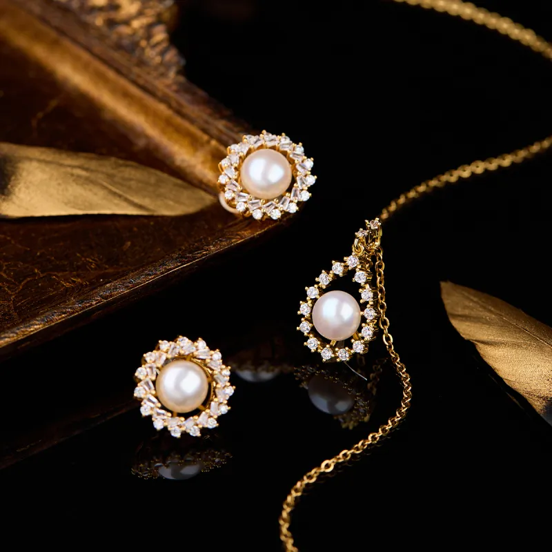 SEATINE Freshwater Pearl Necklaces Women's-3