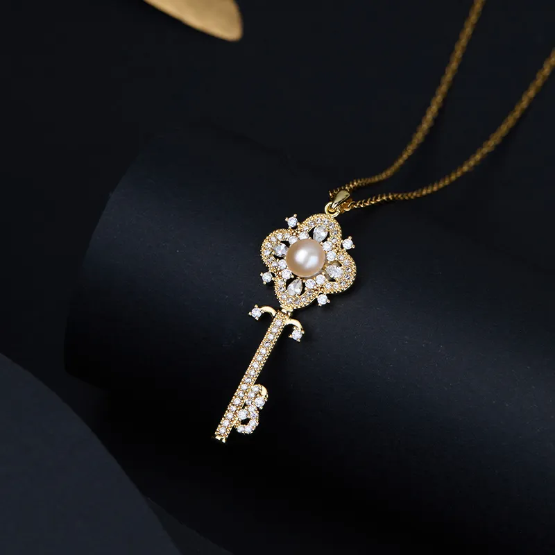 SEATINE Freshwater Pearl Necklaces Women's-5