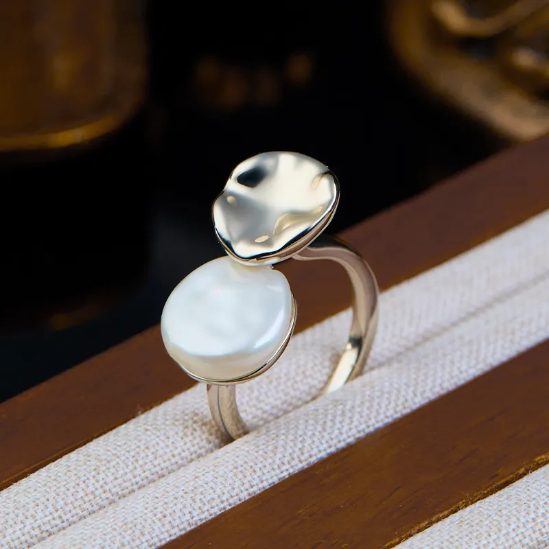 SEATINE Freshwater Pearl Rings Women's-3