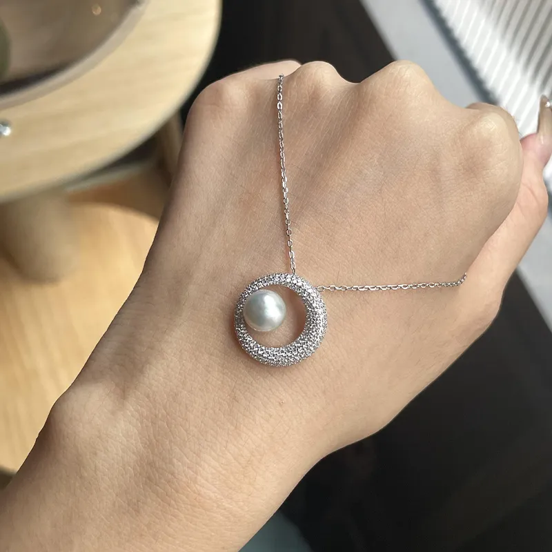 SEATINE Freshwater Pearl Necklaces Women's-2
