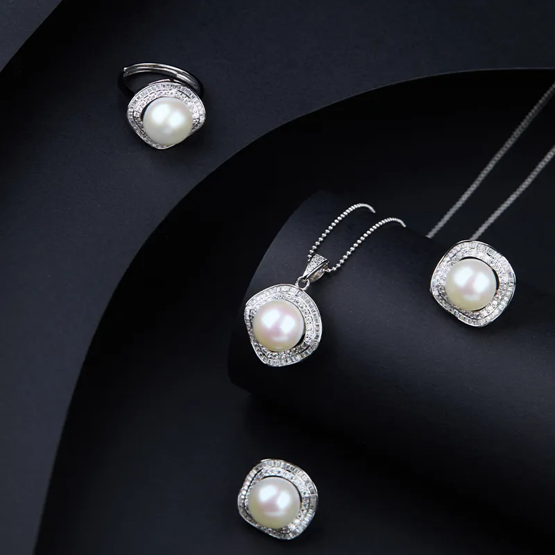 SEATINE Freshwater Pearl Necklaces Women's-2