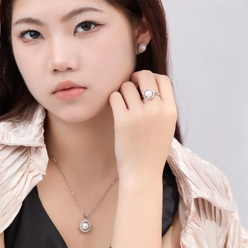 SEATINE Freshwater Pearl Necklaces Women's-3