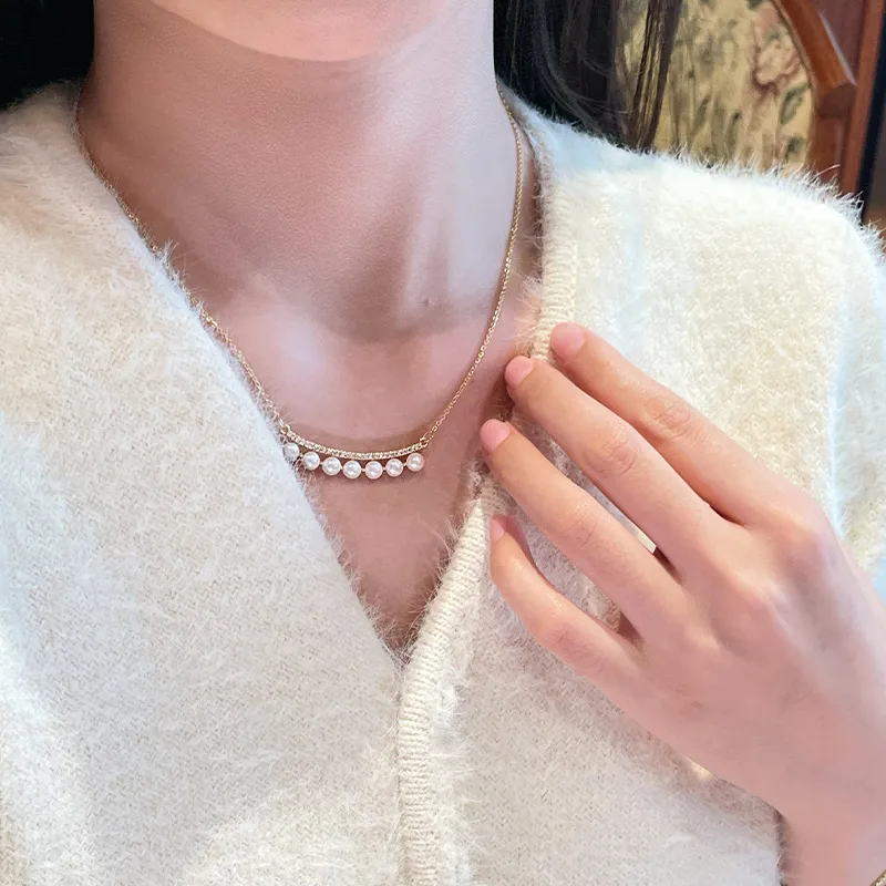 SEATINE Freshwater Pearl Necklaces Women's-4