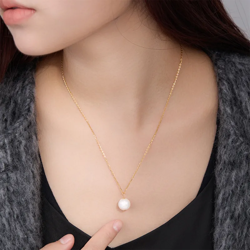 SEATINE Freshwater Pearl Necklaces Women's-5