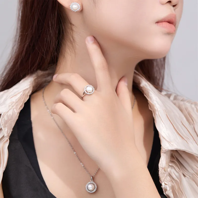 SEATINE Freshwater Pearl Necklaces Women's-4