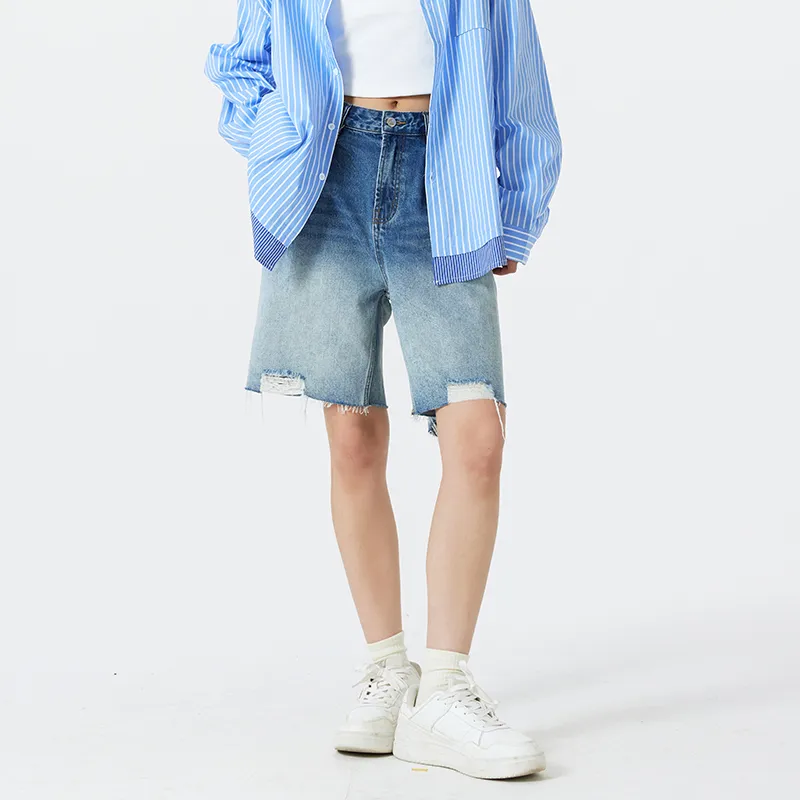 FORNINES Denim Shorts Unisex-2