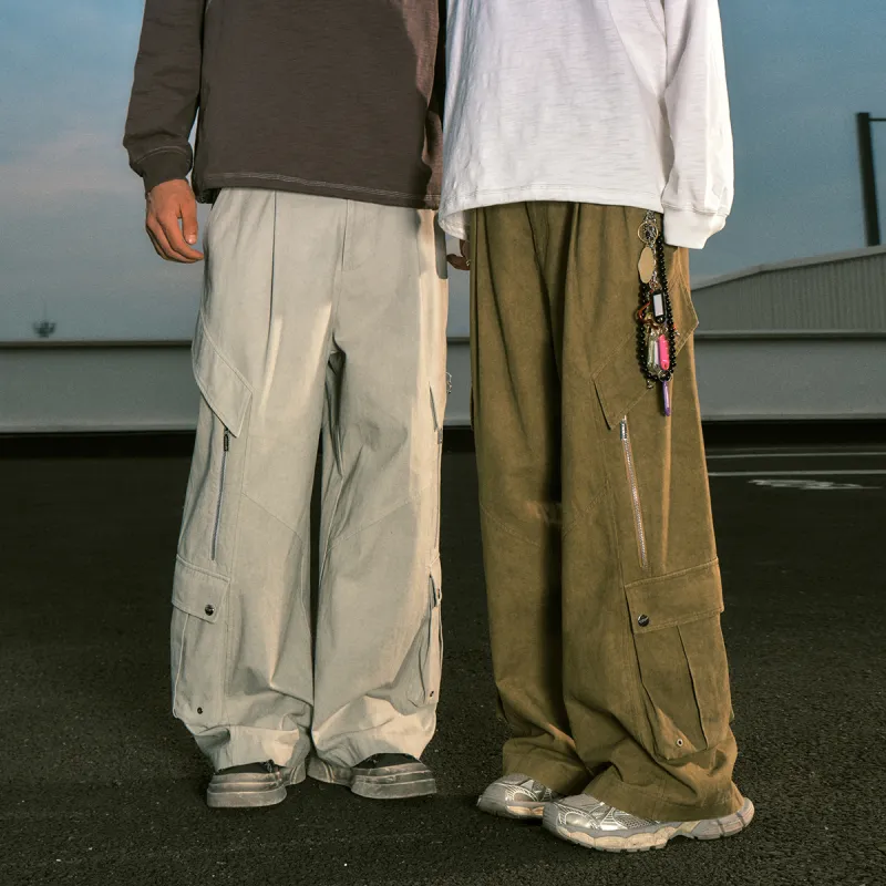 FORNINES Casual Pants Unisex-9