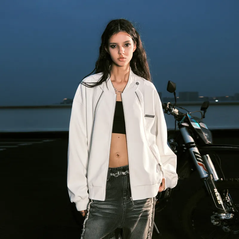 FORNINES Leather Jackets Coats Unisex-8