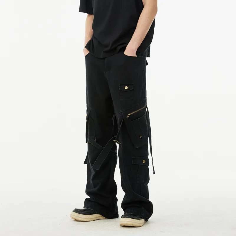 FORNINES Casual Pants Unisex-12