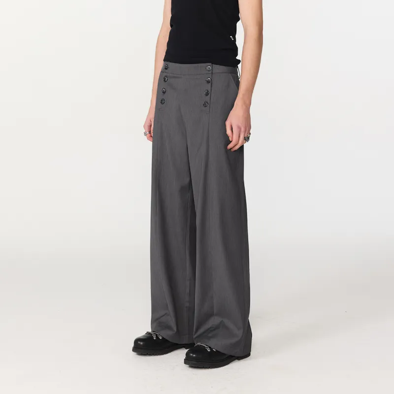 FORNINES Casual Pants Unisex-10