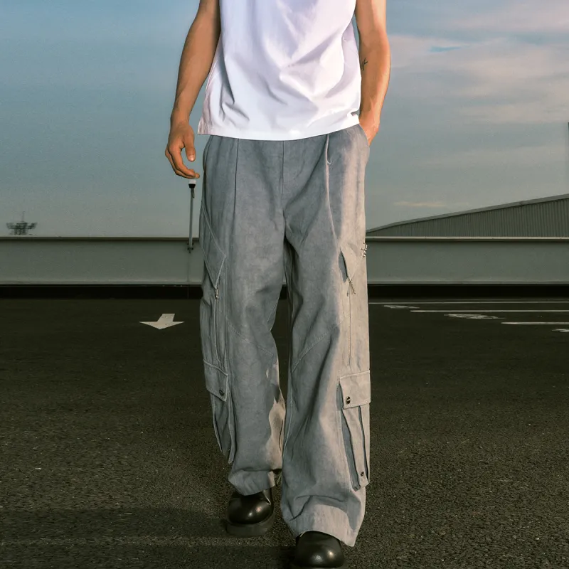 FORNINES Casual Pants Unisex-12