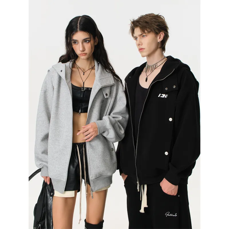 FORNINES Sweatshirt Jacket Unisex-4