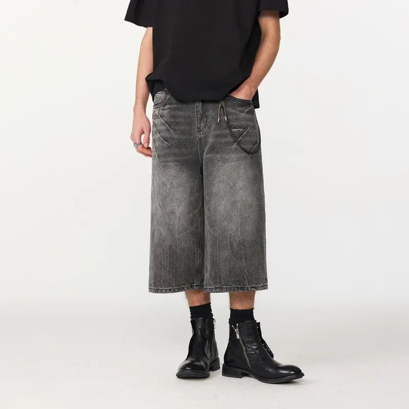FORNINES Denim Shorts Unisex-2