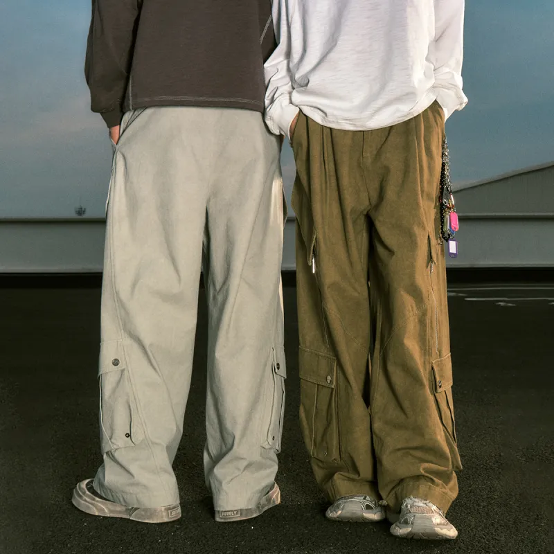FORNINES Casual Pants Unisex-4