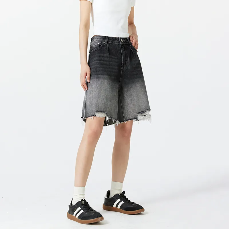 FORNINES Denim Shorts Unisex-6