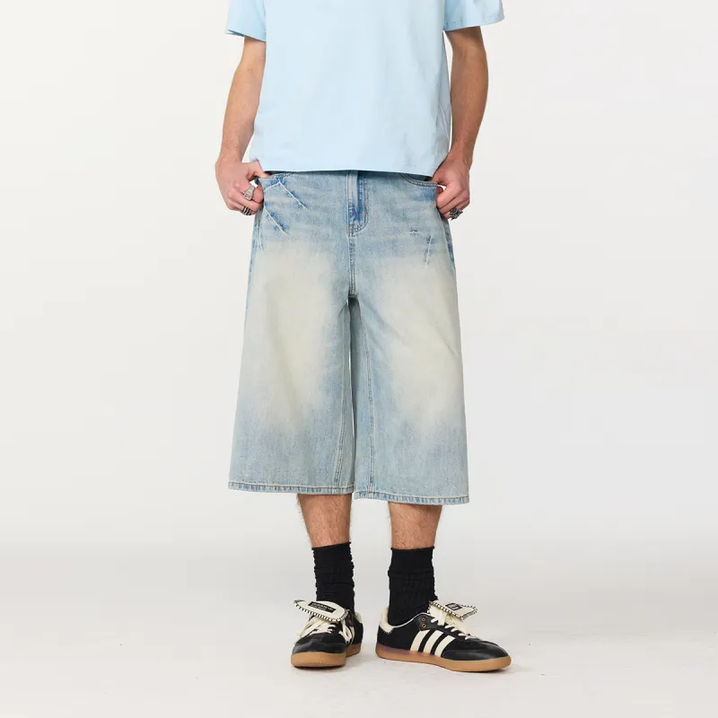 FORNINES Denim Shorts Unisex-9