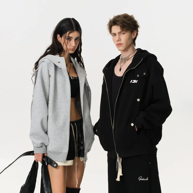 FORNINES Sweatshirt Jacket Unisex-17